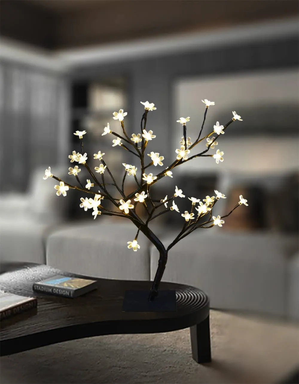 Cherry Blossom Bonsai Tree - modern office decor ideas