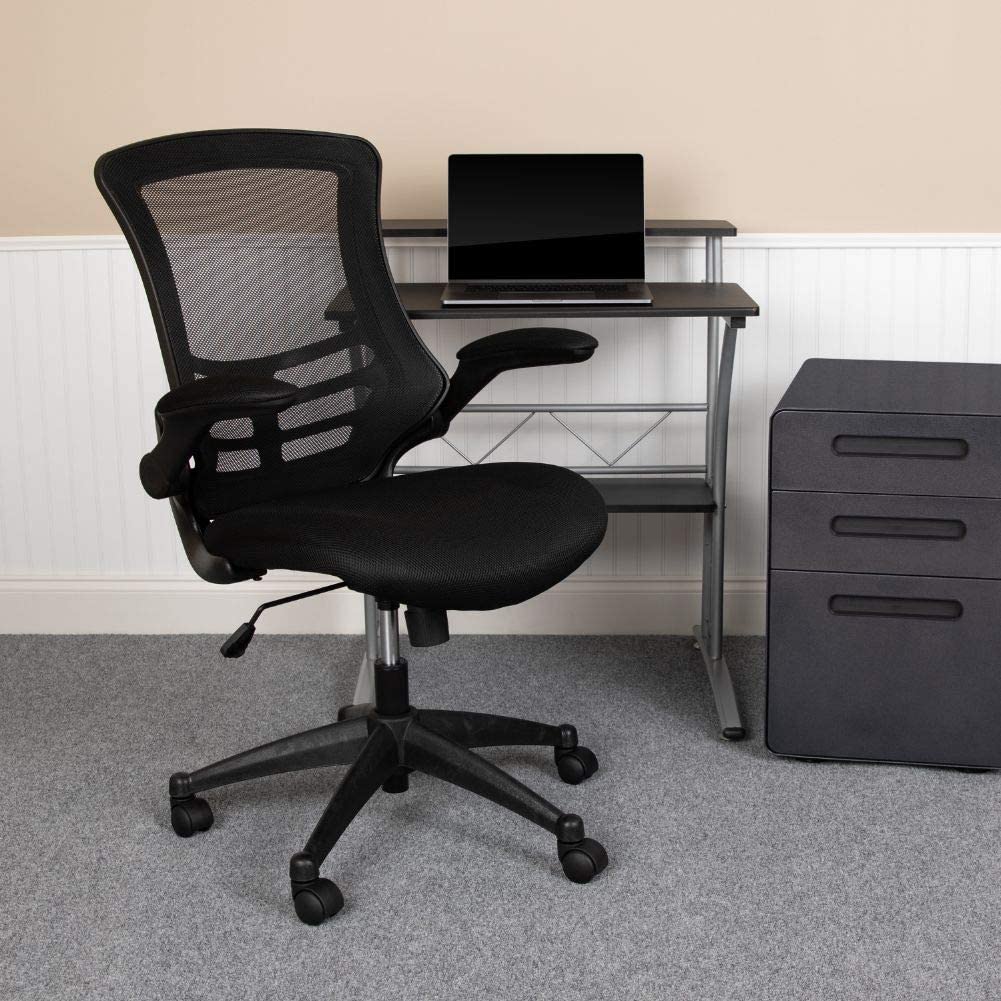 Ergonomic Task Office Chair with Flip-Up Arms